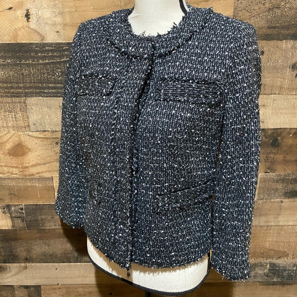 Michael Kors 2 Boucle Blazer Jacket NWT